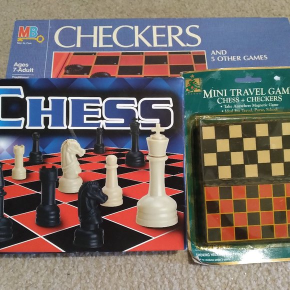 Chess / Checker Sets - Picture 1 of 5